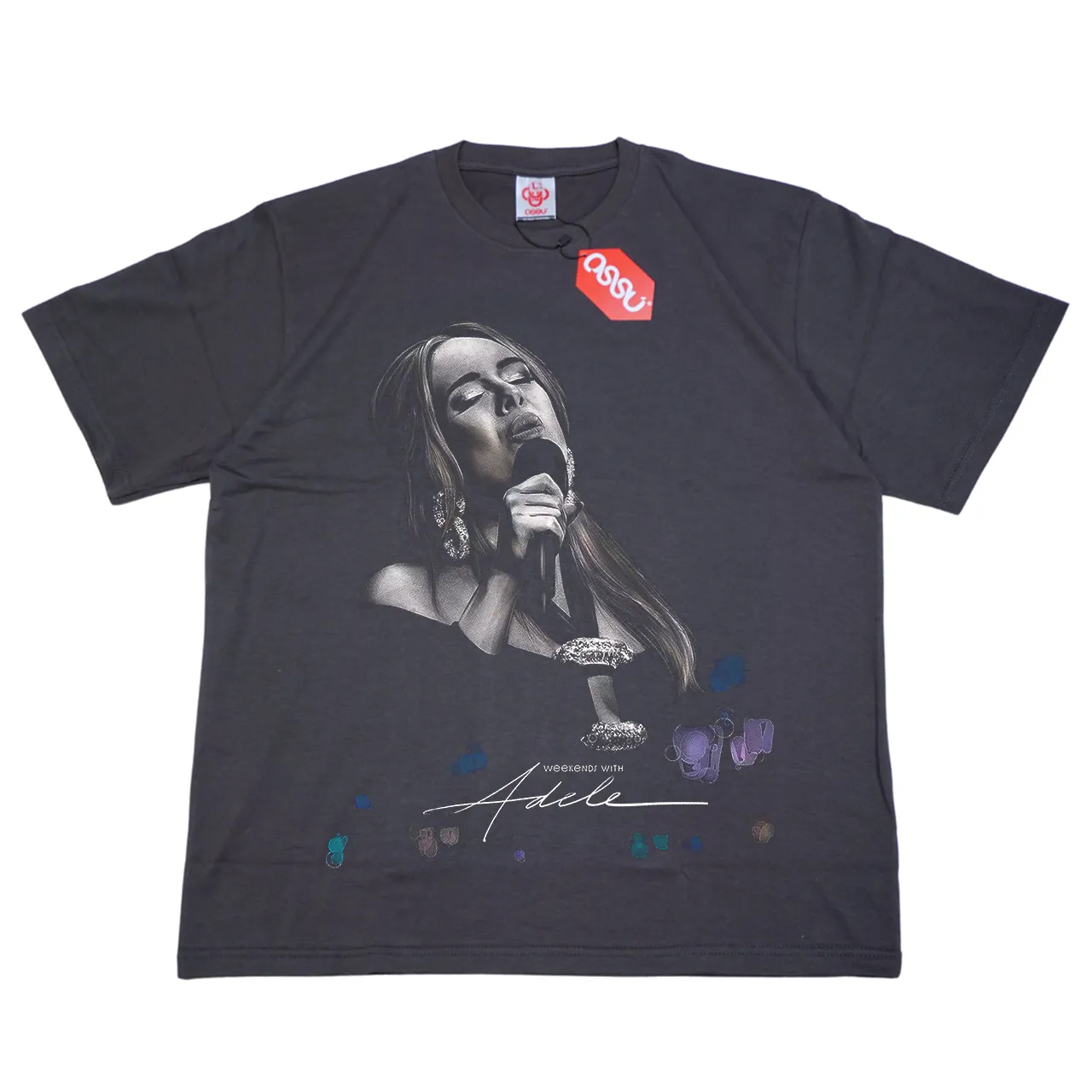 ADELE WWA POSTER GREY