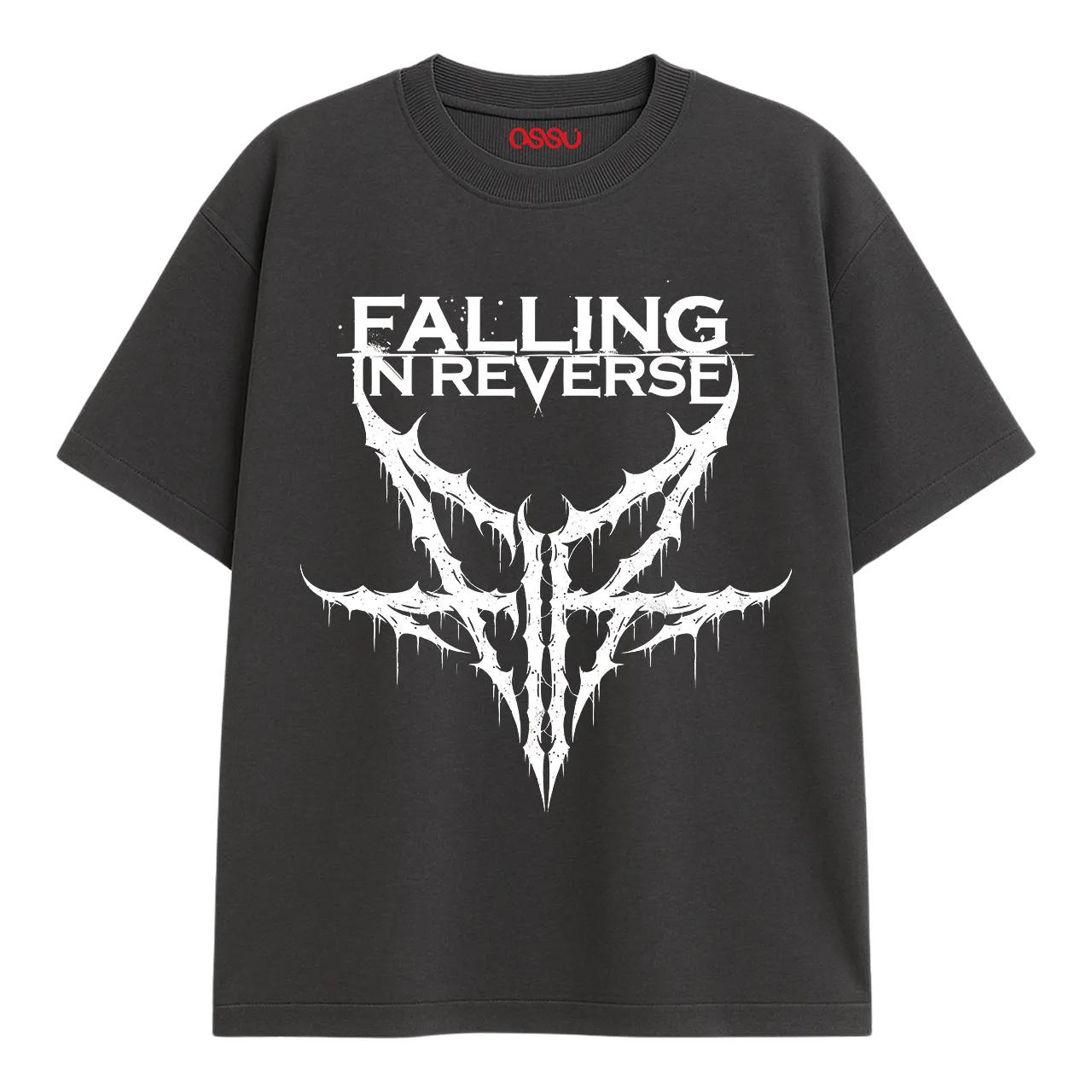 Falling in Reverse Metal Logo Grey