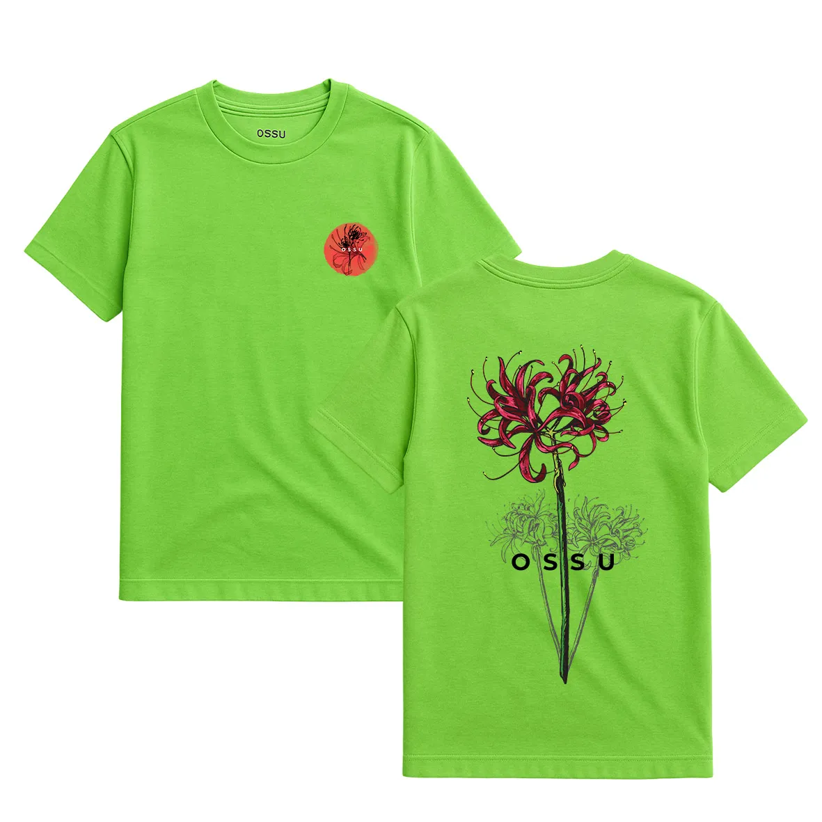 HIGANBANA FLOWER 2 SIDE GREEN