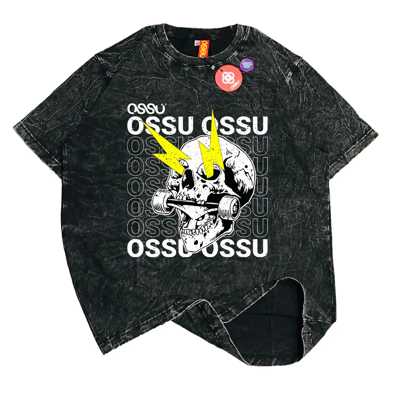 OSSU SKATE SKULL WASHED