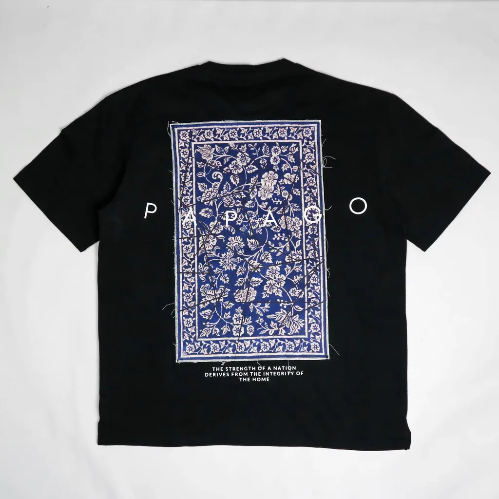 PAPAGO - T-SHIRT OVERSIZE - BLUE STONE