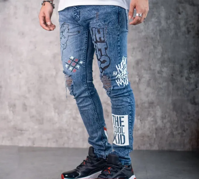 Papago - Celana Jeans Pria Skinny Slimfit Jeans - Who Cares